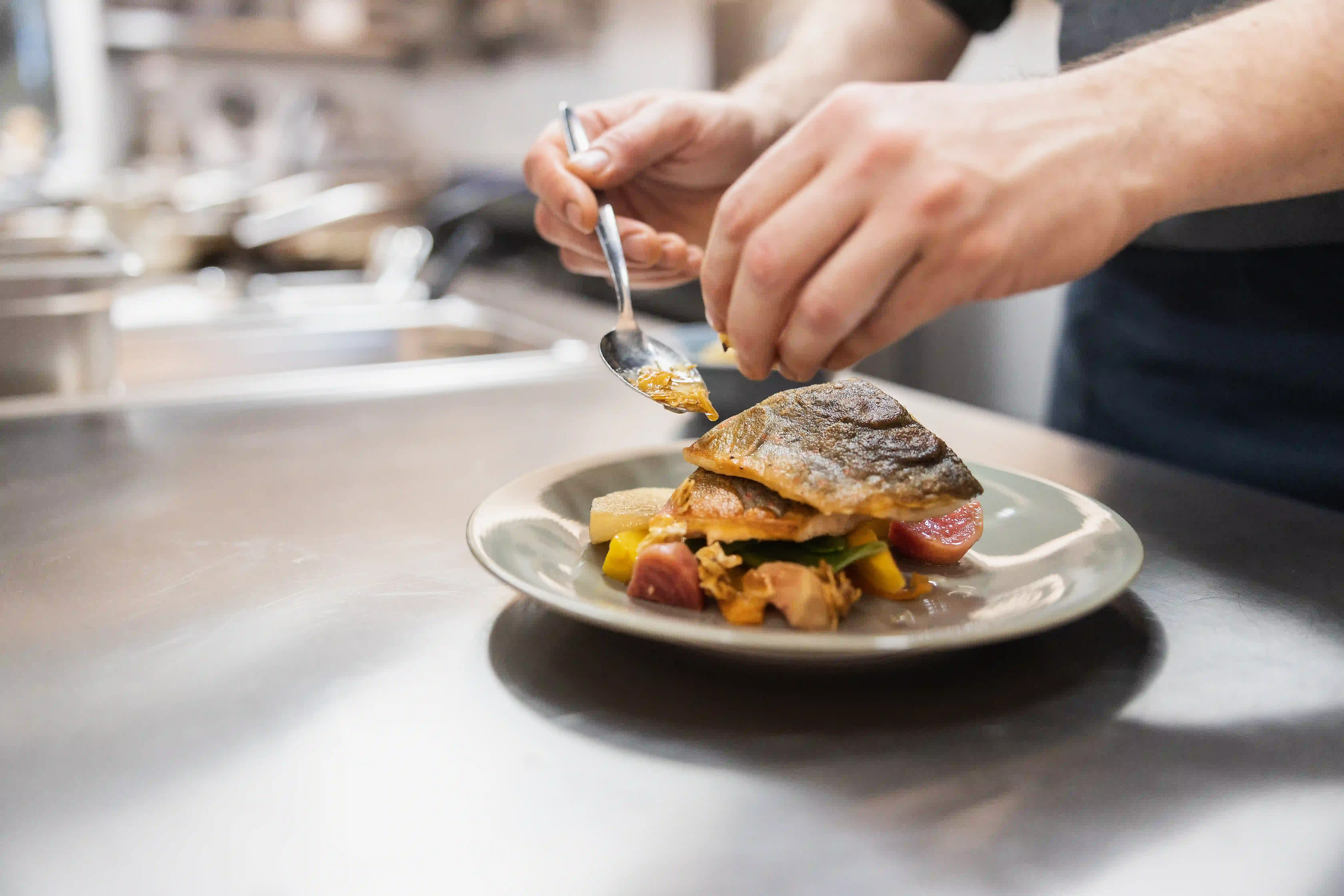 Frisches. Warmes. Süßes und vor allem Leckeres im Restaurant Anna im Schloss Dresden